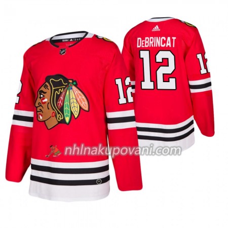 Chicago Blackhawks Dresy Alex DeBrincat 12 Adidas 2019-2020 Červená Authentic - Pánské Chicago Blackhawks Dresy Alex DeBrincat 12 Adidas 2019-2020 Červená Authentic - Pánské
